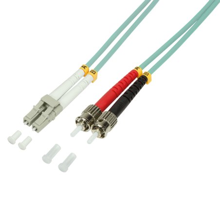 LogiLink 1m LC-ST InfiniBand/fibre optic cable Blue