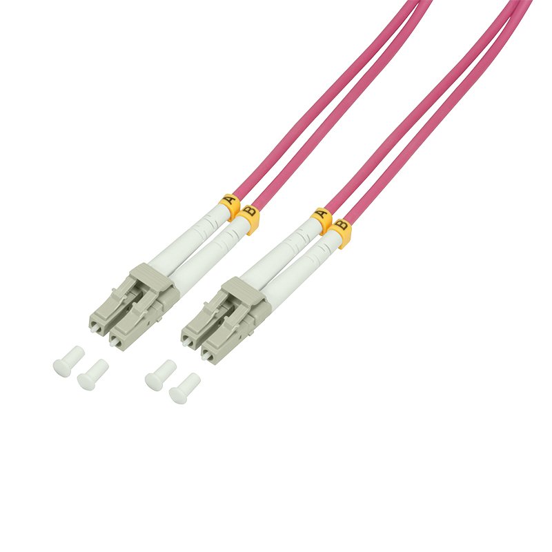 LogiLink FP4LC40 câble InfiniBand et à fibres optiques 40 m 2x LC Violet