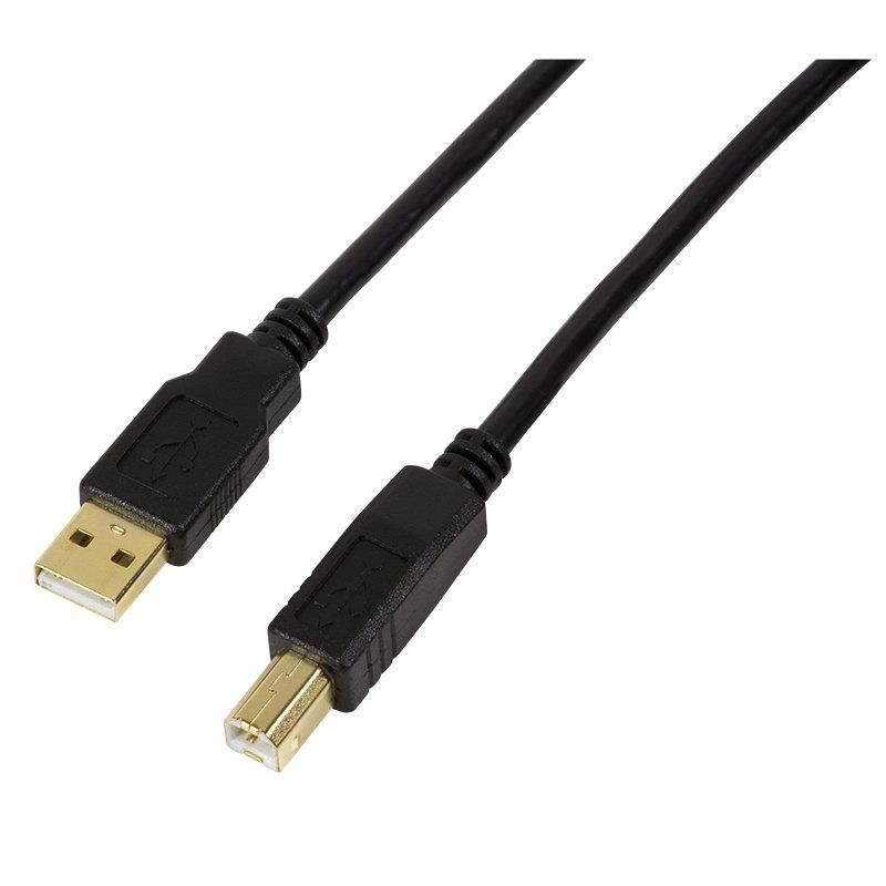 LogiLink UA0264 câble USB USB 2.0 10 m USB A USB B Noir