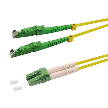 LogiLink FP0EL02 InfiniBand/fibre optic cable 2 m E-2000 (LSH) LC Yellow