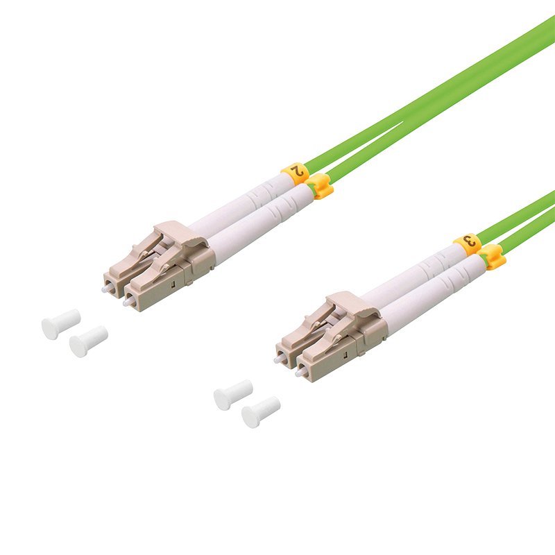 LogiLink FP5LC05 câble InfiniBand et à fibres optiques 5 m LC Vert