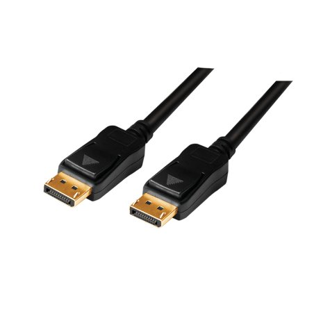 LogiLink CV0113 câble DisplayPort 15 m Noir