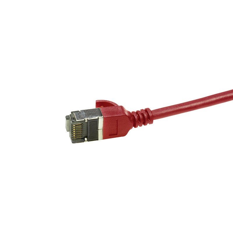 LogiLink CQ9064S networking cable Red 0.3 m Cat6a S/UTP (STP)