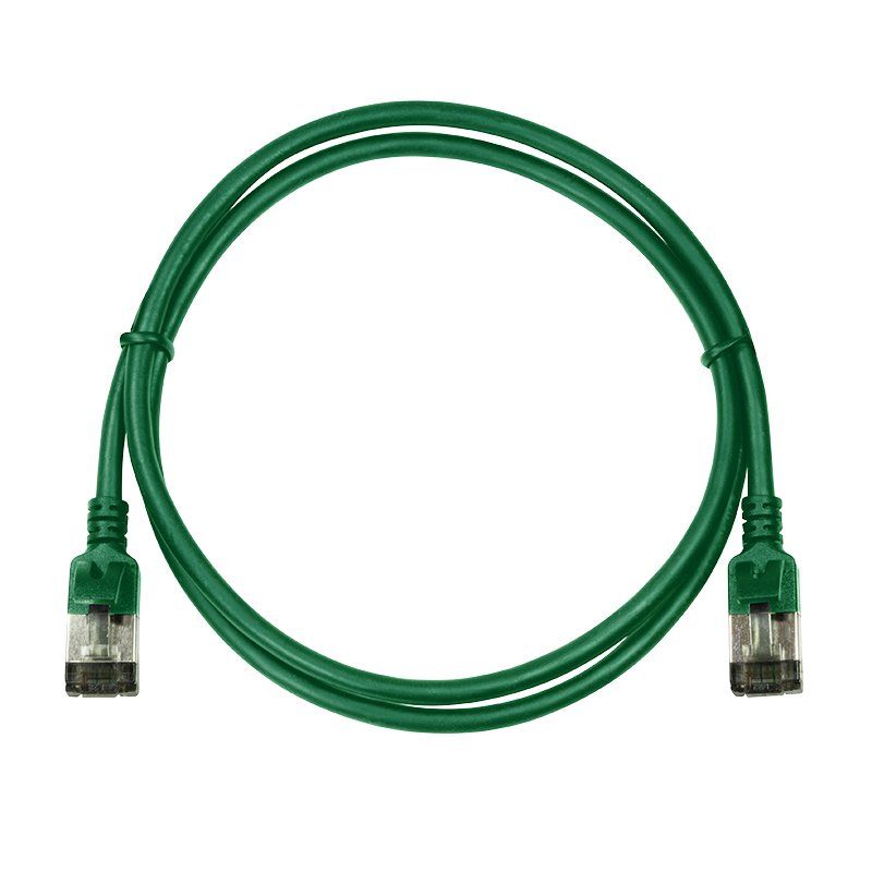 LogiLink CQ9055S câble de réseau Vert 2 m Cat6a S/UTP (STP)