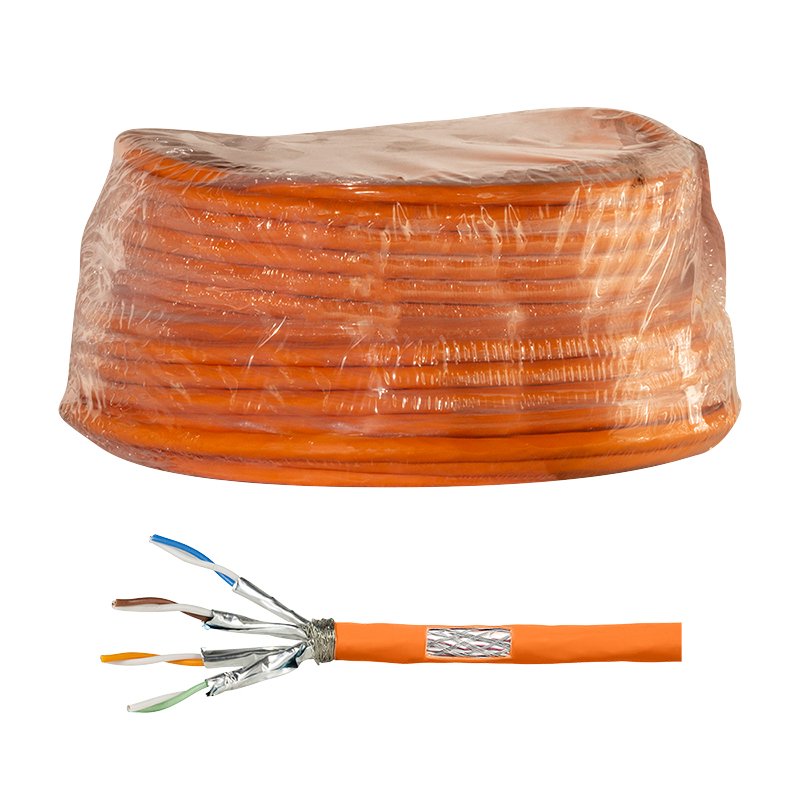 LogiLink CPV0058 câble de réseau Orange 25 m Cat7 S/FTP (S-STP)