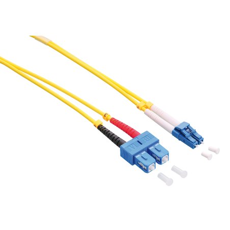 LogiLink Câble patch fibre optique, LC-Duplex-SC-Duplex, 10m