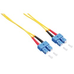 LogiLink Câble patch fibre optique, SC-Duplex-SC-Duplex, 5 m