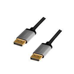 LogiLink Câble DisplayPort 1.2, fiche mâle - mâle, 1,0 m