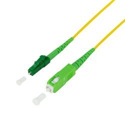 LogiLink FPSLS00 InfiniBand/fibre optic cable 0.5 m SC LC LC/APC Yellow