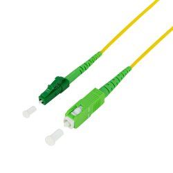 LogiLink FPSLS10 InfiniBand/fibre optic cable 10 m SC LC Yellow