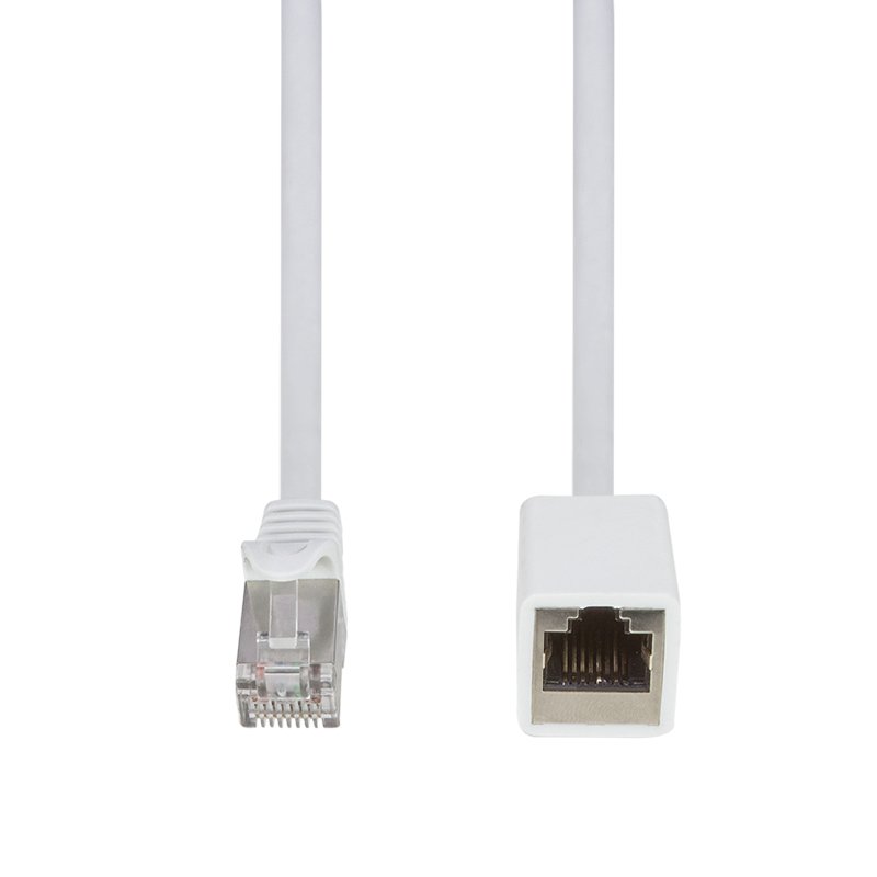 LogiLink CQX051S networking cable White 2 m Cat6a S/FTP (S-STP)