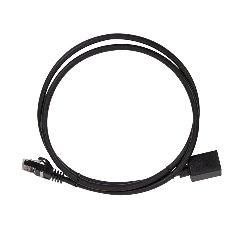 LogiLink CQX093S networking cable Black 10 m Cat6a S/FTP (S-STP)