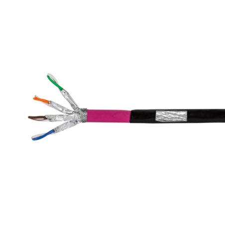 LogiLink CPV0081 câble de réseau Noir 50 m Cat7 S/FTP (S-STP)