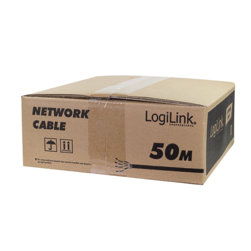 LogiLink CPV0081 networking cable Black 50 m Cat7 S/FTP (S-STP)