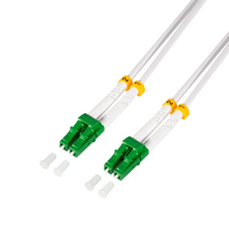 LogiLink FC0LC05 câble InfiniBand et à fibres optiques 5 m 2x LC Blanc