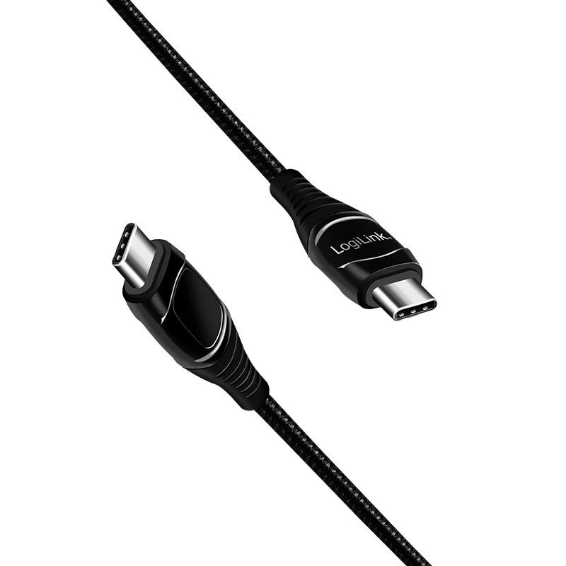 LogiLink CU0185 USB cable USB 2.0 2 m USB C Black