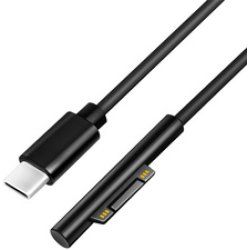 LogiLink Cordon de charge USB-C - Microsoft Surface, noir