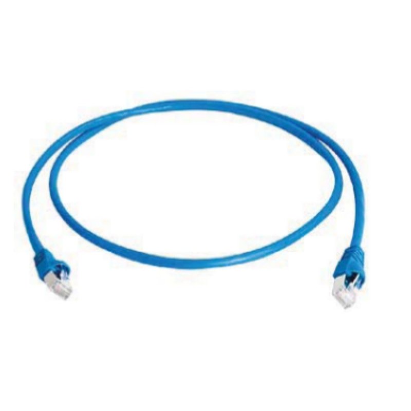 Telegärtner Câble patch, Cat.6A (profond), S/FTP, 20 m, bleu