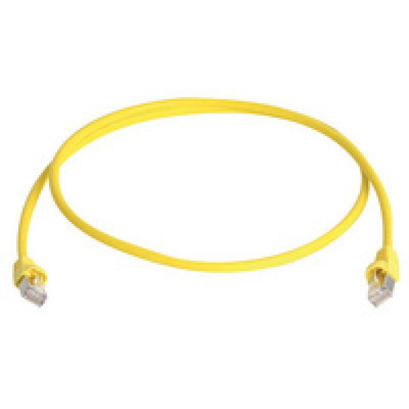 Telegärtner Câble patch, Cat.6A (profond), S/FTP,20 m, jaune