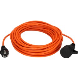 Brennenstuhl 1169950 power extension 25 m 1 AC outlet(s) Outdoor Orange