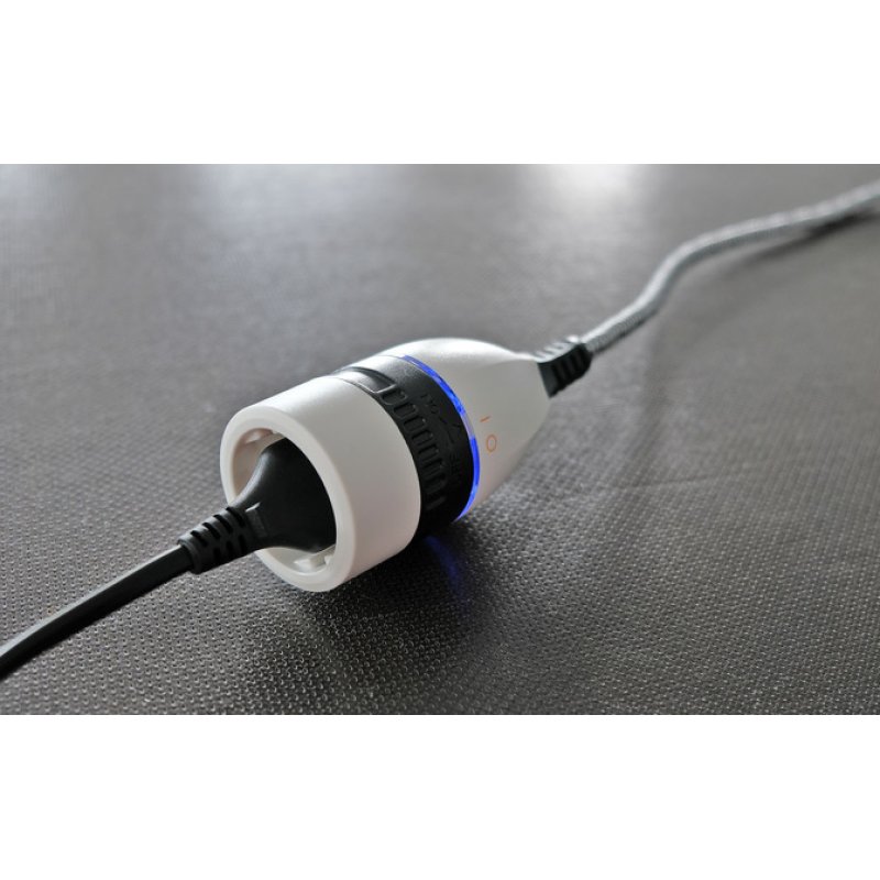 Brennenstuhl 1161830020 power cable Black, White 5 m Power plug type E Power plug type F