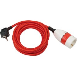 Brennenstuhl 1161830040 power extension 5 m 1 AC outlet(s) Indoor Red