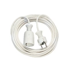 brennenstuhl Rallonge électrique, plastique, blanc, 5 m