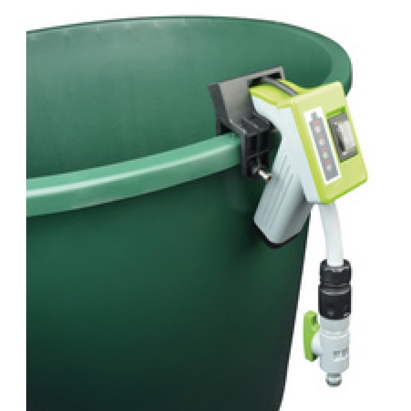 BRÜDER MANNESMANN Pompe d'arrosage sans fil, gris/vert