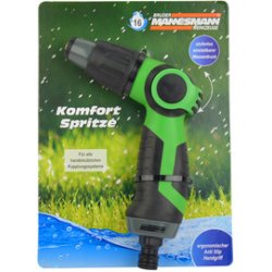 BRÜDER MANNESMANN Pistolet d'arrosage confort, vert/noir
