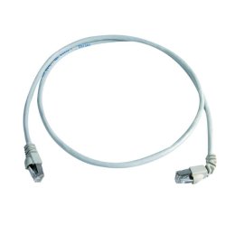 Telegärtner Cat.7 MP8 FS 600 LSZH 0.5m 1x90-degrees networking cable Grey
