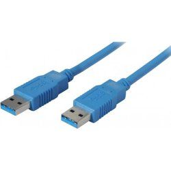 shiverpeaks BASIC-S câble USB USB 3.2 Gen 1 (3.1 Gen 1) 3 m USB A Bleu