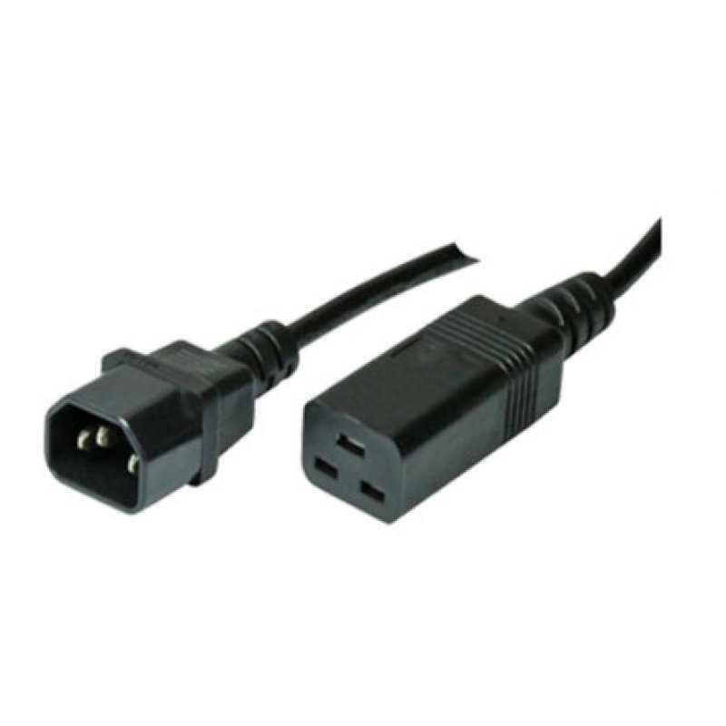 shiverpeaks C14/C19 1.8m Black C14 coupler C19 coupler