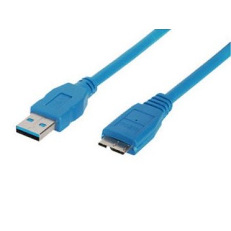 shiverpeaks BS77191 USB cable USB 3.2 Gen 1 (3.1 Gen 1) 1 m USB A Micro-USB B Blue