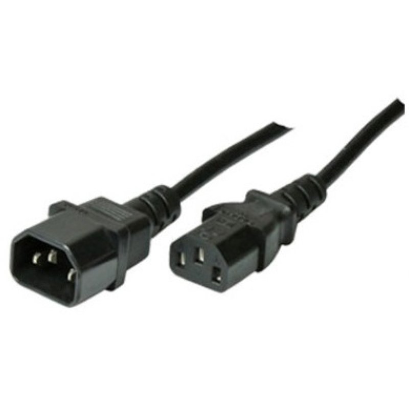 shiverpeaks 5.0m C13 - C14 Black 5 m C14 coupler C13 coupler