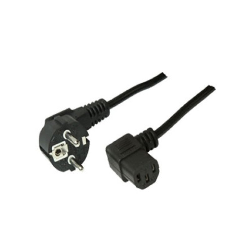 shiverpeaks Type F/C13 1.8m Noir 1,8 m Prise d'alimentation type F Coupleur C13