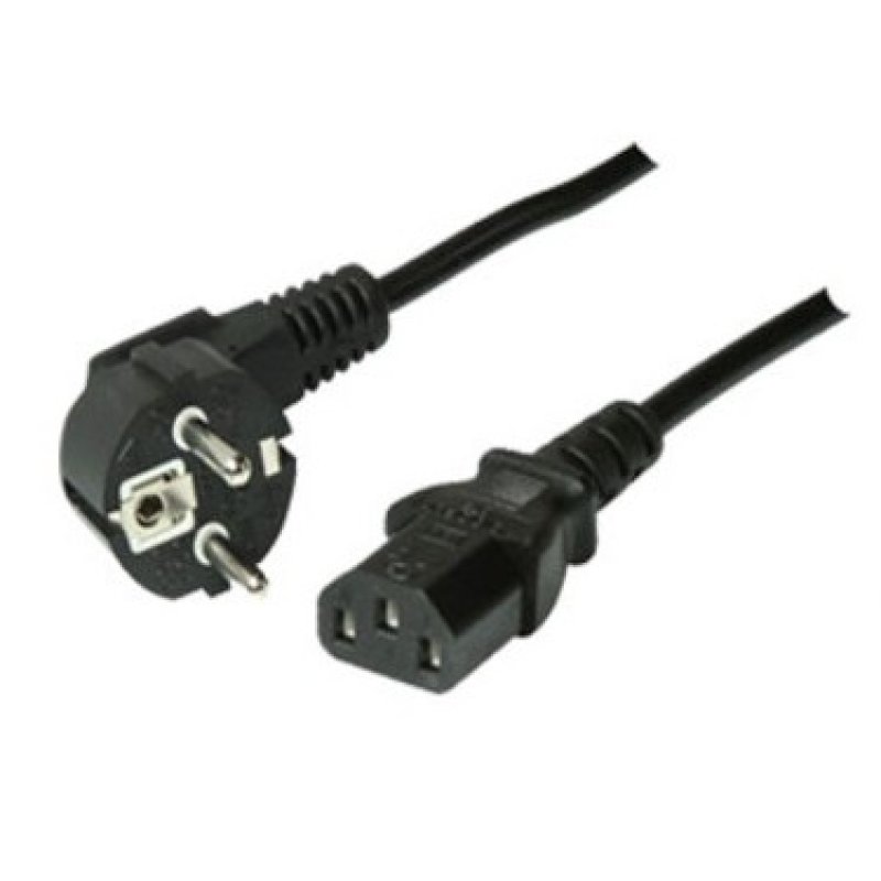 shiverpeaks Basic-S Noir 3 m CEE7/7 Coupleur C13