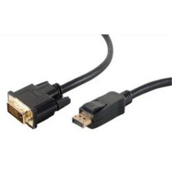shiverpeaks BS77498-1 video cable adapter 10 m DisplayPort DVI Black
