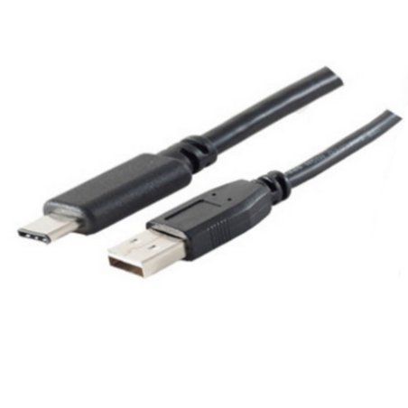 shiverpeaks BS77143-1.8 câble USB 1,8 m USB A USB C Noir