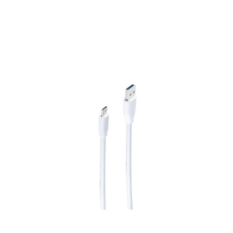 shiverpeaks BS13-31186 USB cable USB 3.2 Gen 1 (3.1 Gen 1) 1.8 m USB A USB C White