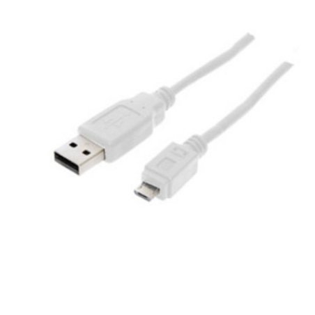 shiverpeaks BS77181-W USB cable USB 2.0 1 m USB A Micro-USB B White