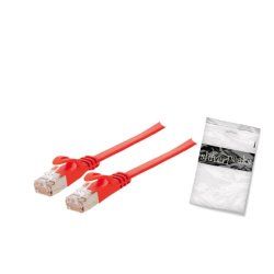 shiverpeaks BASIC-S, Cat7, 1m câble de réseau Rouge U/FTP (STP)