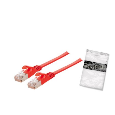 shiverpeaks BASIC-S, Cat7, 15m networking cable Red U/FTP (STP)