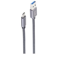 shiverpeaks Basic-S câble USB USB 3.2 Gen 2 (3.1 Gen 2) 0,5 m USB C Gris