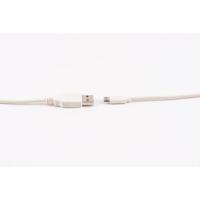 Flexline FL31-72186 USB cable USB 2.0 1.8 m USB A Micro-USB B White
