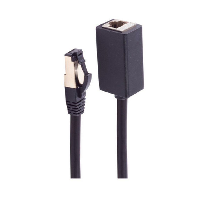shiverpeaks BS08-44015 câble de réseau Noir 0,5 m Cat8.1 F/FTP (FFTP)