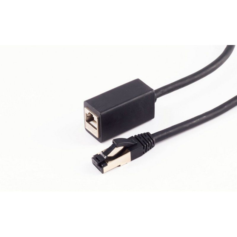 shiverpeaks BS08-44015 câble de réseau Noir 0,5 m Cat8.1 F/FTP (FFTP)