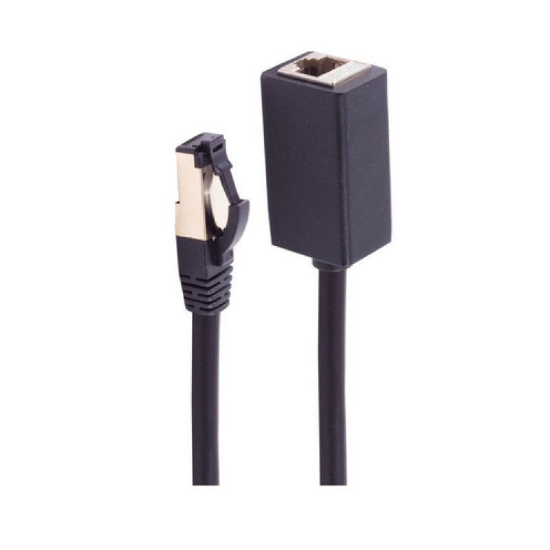 shiverpeaks BS08-44025 câble de réseau Noir 1 m Cat8.1 F/FTP (FFTP)