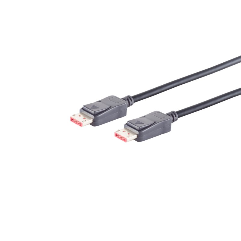 S/CONN 10-76015 DisplayPort cable 0.5 m Black