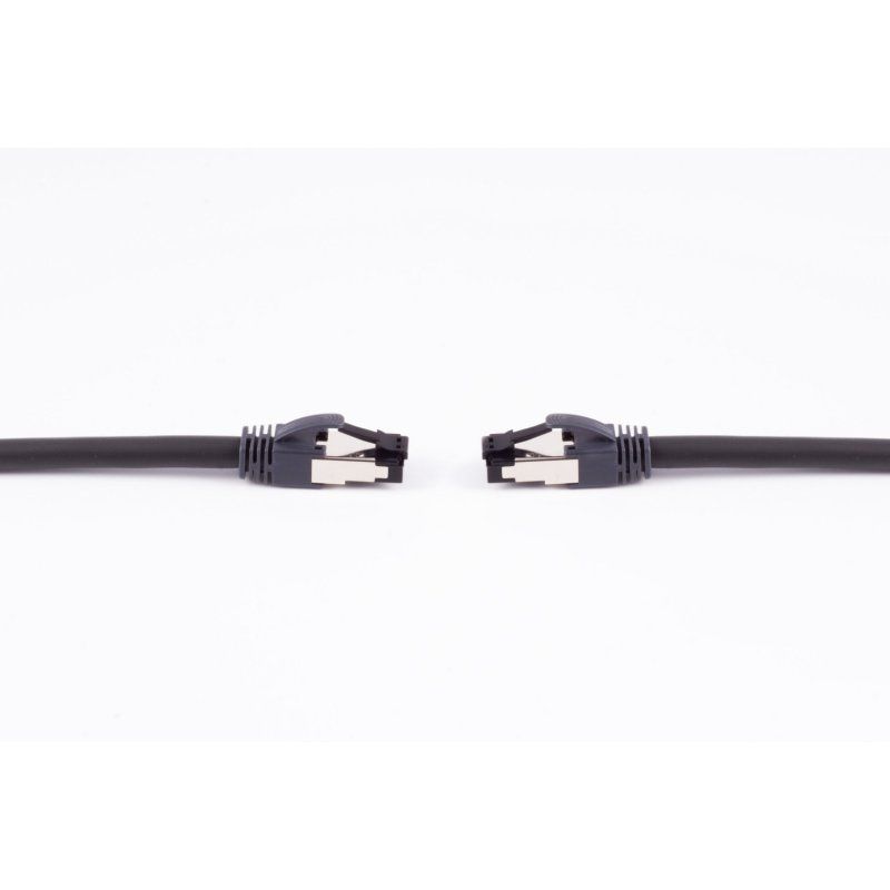 Flexline FL31-59010 networking cable Grey 0.5 m Cat6a U/FTP (STP)