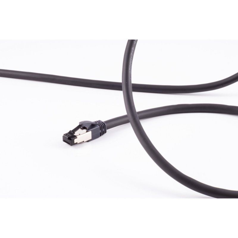 Flexline FL31-59010 networking cable Grey 0.5 m Cat6a U/FTP (STP)